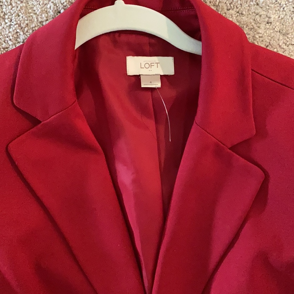 Red blazer - Picture 2 of 2